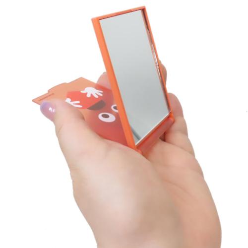 ガチャピン＆ムック 手鏡 Sサイズミラー ムック キャラクター グッズ メール便可