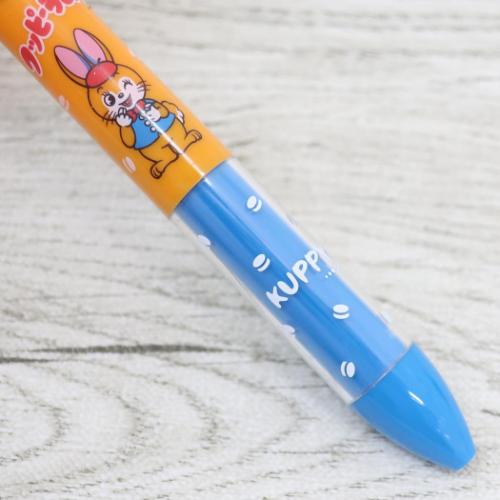 クッピーラムネ 黒赤2色ボールペン mimiペン お菓子パッケージ キャラクター グッズ メール便可