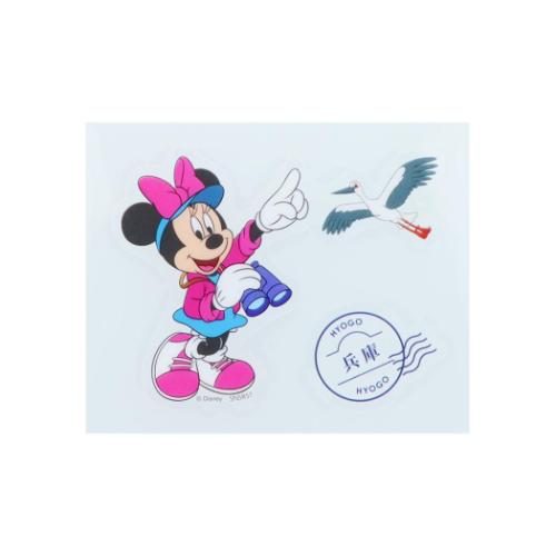 ミニーマウス ステッカー リピペタ DREAM TRAVEL 兵庫県 ディズニー キャラクター グッズ メール便可