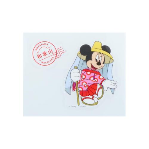 ミニーマウス ステッカー リピペタ DREAM TRAVEL 和歌山県 ディズニー キャラクター グッズ メール便可