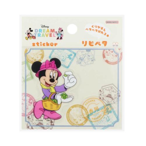 ミニーマウス ステッカー リピペタ DREAM TRAVEL 香川県 ディズニー キャラクター グッズ メール便可