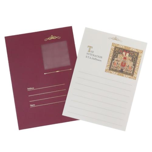 Naffy 手紙セット レターセット くるみ割人形 イラストレーター 絵本作家 グッズ メール便可