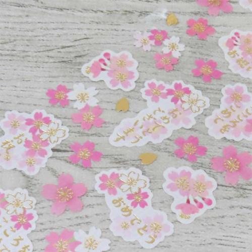 シールシート 春いろ和風シール 584h かわいい グッズ メール便可
