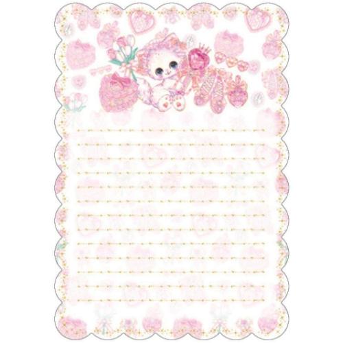 飴ノ森ふみか 手紙セット レターセット おまじないジュエル ガーリーイラスト グッズ メール便可