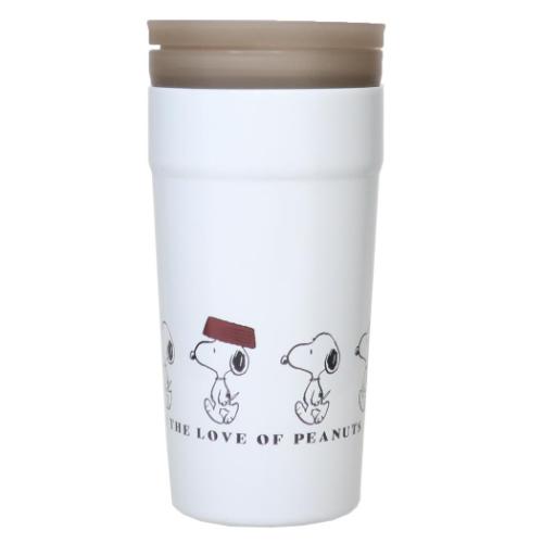 スヌーピー 保温保冷コップ 2WAYタンブラー フードボウル ピーナッツ キャラクター グッズ