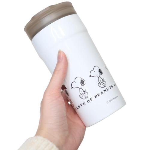 スヌーピー 保温保冷コップ 2WAYタンブラー フードボウル ピーナッツ キャラクター グッズ