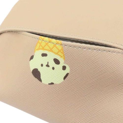 ミニポーチ ティッシュポーチ ドコイヌアイスクリーム 小物入れ グッズ