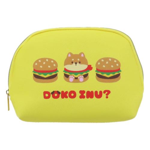 ミニポーチ ティッシュポーチ ドコイヌハンバーガー 小物入れ グッズ