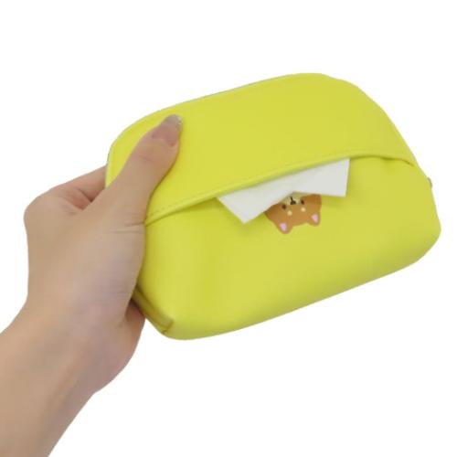 ミニポーチ ティッシュポーチ ドコイヌハンバーガー 小物入れ グッズ