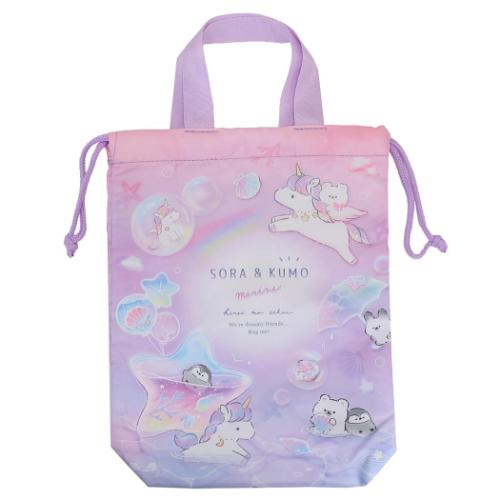 シューズバッグ シューズBAG そらあんどくも 新入学 シューズケース 新学期準備雑貨 グッズ メール便可