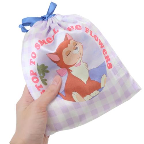 ふしぎの国のアリス 巾着袋 リボン巾着 スマイル ディズニー キャラクター グッズ メール便可