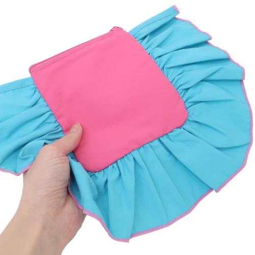 リトルマーメイド ミニポーチ フリルポーチ ディズニープリンセス キャラクター グッズ メール便可