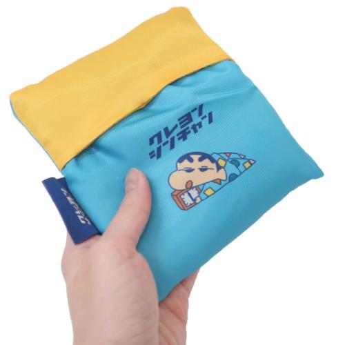クレヨンしんちゃん エコバッグ マルシェショッピングバッグ パジャマ アニメキャラクター グッズ