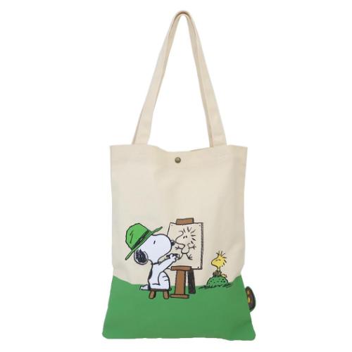 スヌーピー トートバッグ ナラティブトートバッグ スケッチ ピーナッツ キャラクター グッズ メール便可