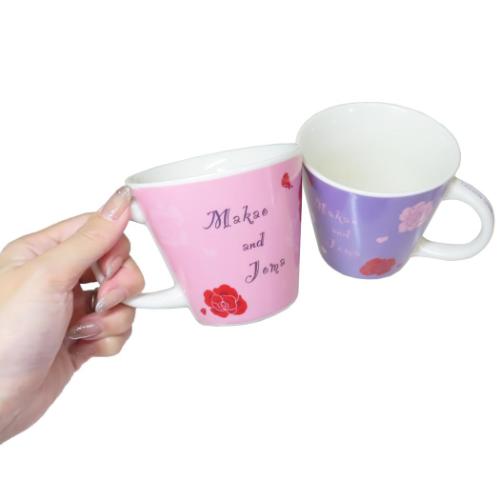 クレヨンしんちゃん ギフト食器 ペアマグカップ マカオとジョマ アニメキャラクター グッズ