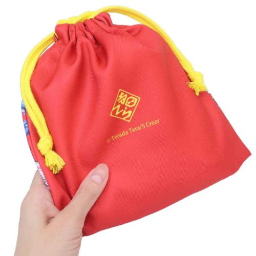 寺田てら 巾着袋 フラット巾着 chroma かわいい グッズ メール便可