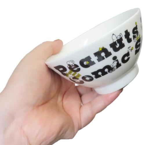 スヌーピー 茶碗 ライスボウル レターズ ピーナッツ キャラクター グッズ