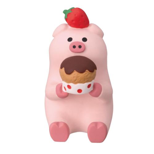 コンコンスイーツパーラー マスコット むしゃむしゃマフィンブタ かわいい グッズ