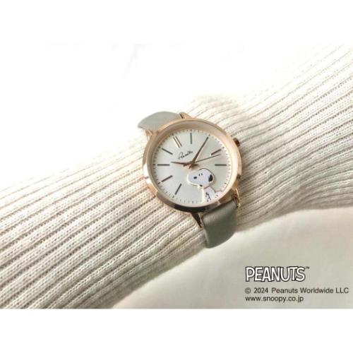スヌーピー 腕時計 2レイヤーウォッチG BR ピーナッツ キャラクター グッズ