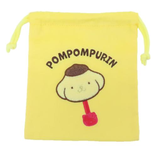ポムポムプリン 巾着袋 さがら巾着 サンリオキャラクターズチョコレート サンリオ キャラクター グッズ メール便可
