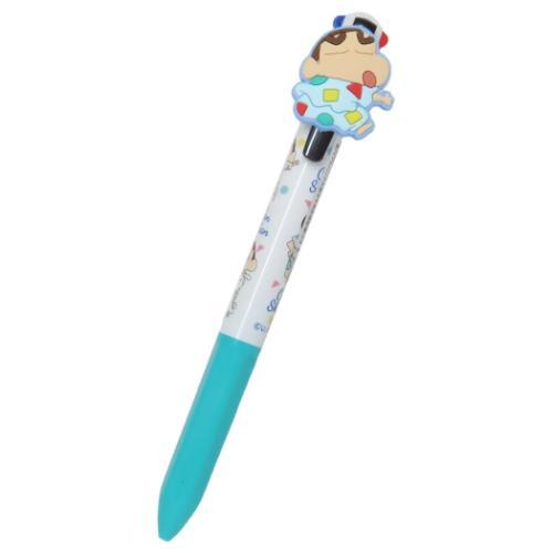 クレヨンしんちゃん ボールペン マスコット付き4色ボールペン パジャマ アニメキャラクター グッズ メール便可