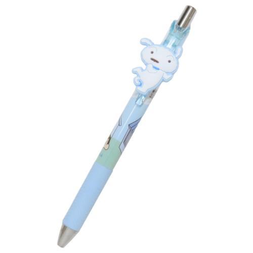 クレヨンしんちゃん カラーペン マスコット付きゲルペン サックス アニメキャラクター グッズ メール便可