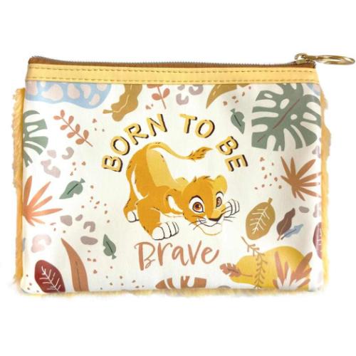 ライオンキング ミニポーチ もこもこポーチ ディズニー キャラクター グッズ メール便可