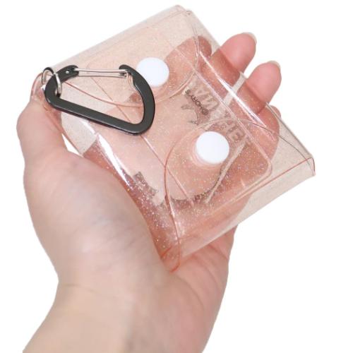 パンシェル ミニポーチ クリアマルチケースSS ストロベリー PANSHELS WORLD キャラクター グッズ メール便可