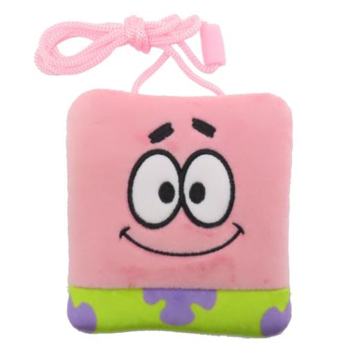 スポンジボブ ポシェットポーチ ネックパース パトリック キャラクター グッズ メール便可