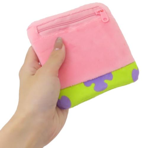 スポンジボブ ポシェットポーチ ネックパース パトリック キャラクター グッズ メール便可