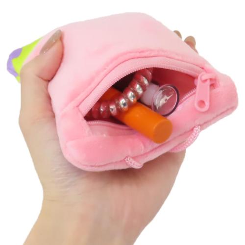 スポンジボブ ポシェットポーチ ネックパース パトリック キャラクター グッズ メール便可