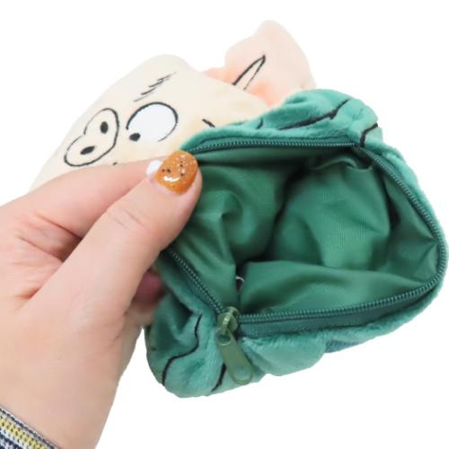 ドラゴンボール 定期入れ＆小銭入れ リール付きパスケース ウーロン アニメキャラクター グッズ