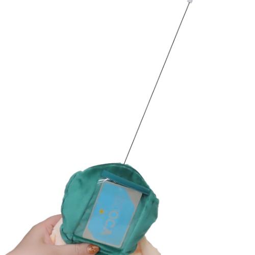 ドラゴンボール 定期入れ＆小銭入れ リール付きパスケース ウーロン アニメキャラクター グッズ