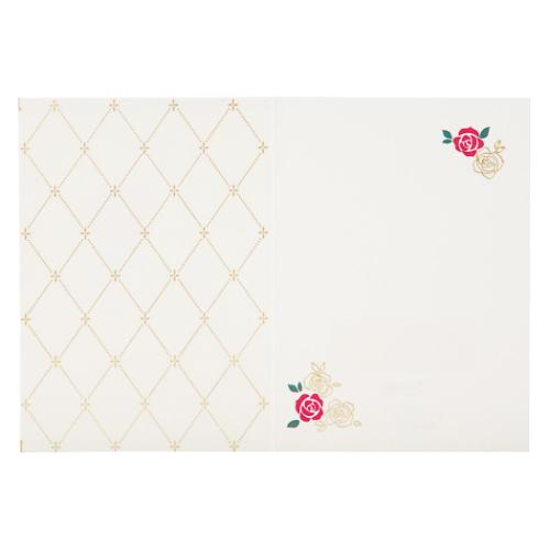 グリーティングカード ミニカード 感謝 バラ お礼 グッズ メール便可