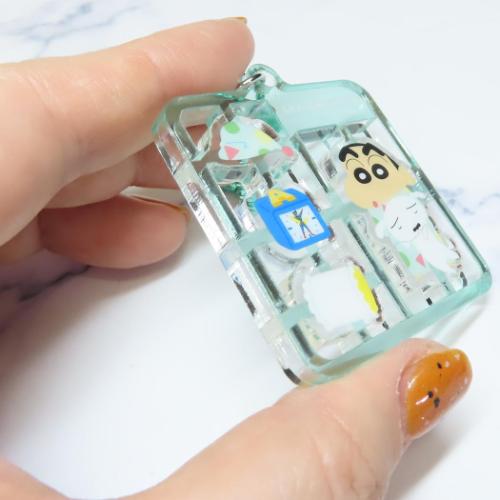 クレヨンしんちゃん キーチェーン プラスチックモデル風キーホルダー パジャマしんちゃん アニメキャラクター グッズ メール便可