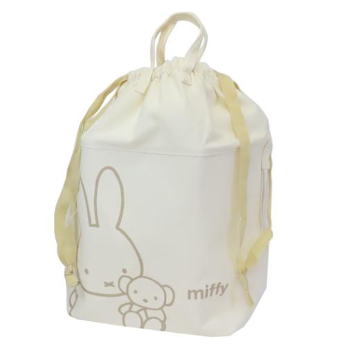 ミッフィー 巾着袋 ビッグ巾着ストレージ モカ ディックブルーナ 絵本キャラクター グッズ