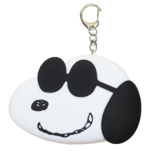 スヌーピー ミニポーチ シリコンミニポーチ ジョークール ピーナッツ キャラクター グッズ メール便可