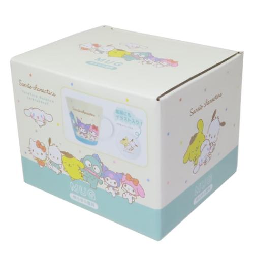サンリオキャラクターズ マグカップ 陶磁器製マグカップ ゆらゆら整列 サンリオ キャラクター グッズ
