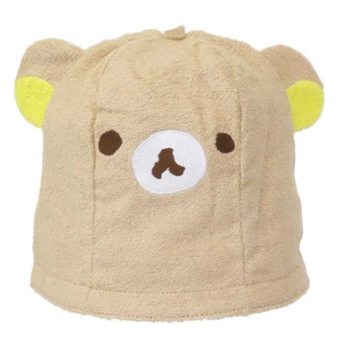 リラックマ 帽子 サウナハット サンエックス キャラクター グッズ メール便可