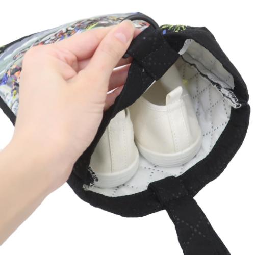 スプラトゥーン3 運動靴かばん キルトシューズバッグ キャラクター グッズ メール便可