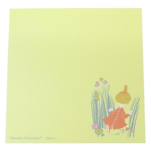 ムーミン メモ帳 スクエアメモ 北欧 キャラクター グッズ メール便可