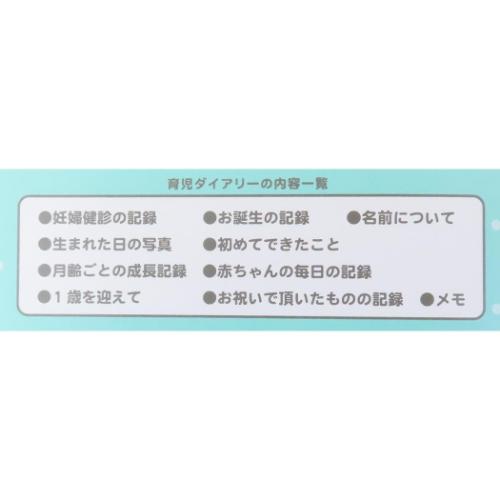 はらぺこあおむし 育児日記 育児ダイアリー ホワイト エリックカール 絵本キャラクター グッズ メール便可