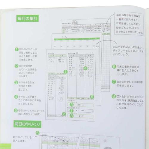 はらぺこあおむし ハウスキーピングブック A5家計簿 あおむし エリックカール 絵本キャラクター グッズ メール便可