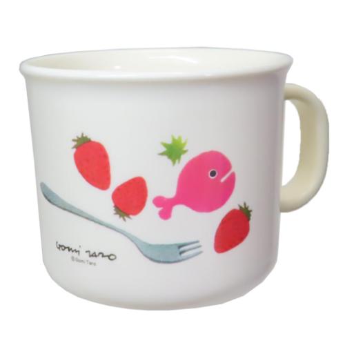 五味太郎 プラカップ ランチコップ きんぎょがにげた ホワイト 絵本キャラクター グッズ