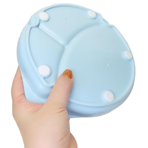 五味太郎 キッズ食器 ランチプレート きんぎょがにげた みずいろ 絵本キャラクター グッズ