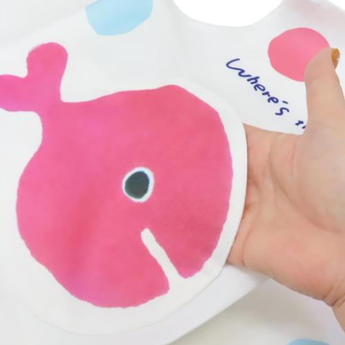 五味太郎 キッズエプロン こどもエプロン きんぎょがにげた 絵本キャラクター グッズ メール便可