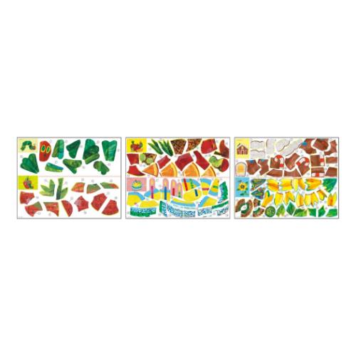 はらぺこあおむし 知育玩具 シールパズル エリックカール 絵本キャラクター グッズ メール便可