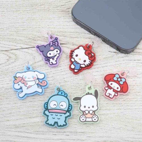 クロミ スマホアクセ USB Type-C対応コネクタチャーム サンリオ キャラクター グッズ メール便可