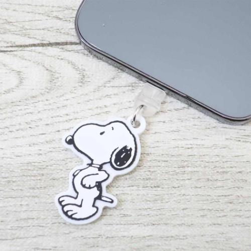 スヌーピー スマホアクセ USB Type-C対応コネクタチャーム ピーナッツ キャラクター グッズ メール便可