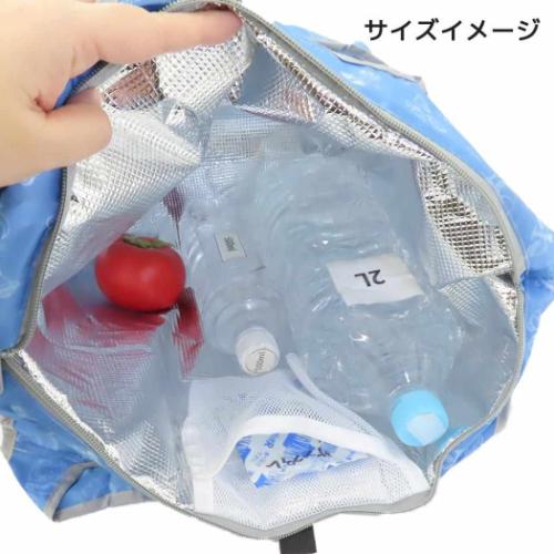 クレヨンしんちゃん エコバッグ 保冷保温エコバッグ ピンク アニメキャラクター グッズ